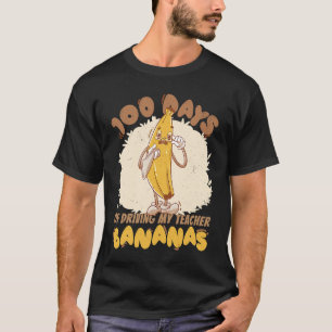 T-shirt 100 jours à rendre mon professeur fou, les écolier