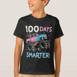 T-shirt 100 Jours Camion Monster Smarter 100e Jour De L'Éc