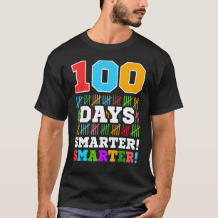 T-shirt 100 Jours Comptage intelligent Marques de hachage