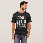 T-shirt 100 jours d'aide-bande - Infirmière scolaire 100 j (Devant entier)