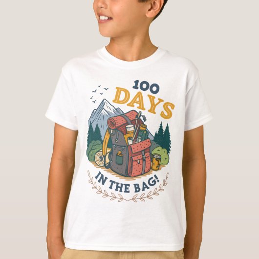 T-shirt 100 jours dans le sac ! (Devant)