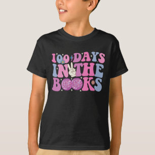 T-shirt 100 Jours Dans Les Livres Disco Ball Super Retro