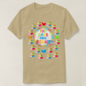 T-shirt 100 Jours dans les livres Louvain Louvain Lecture  (Design devant)