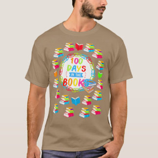 T-shirt 100 Jours dans les livres Louvain Louvain Lecture