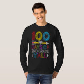 T-shirt 100 Jours De 2E Année Y'all Enseignant de coeur Ét (Devant entier)