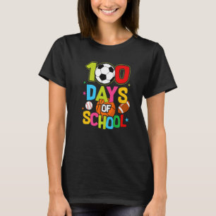 T-shirt 100 Jours De Base-Basket-Ball Soccer Pied