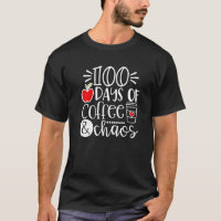 100 Jours De Café Chaos Professeur Heureux 100 Jou