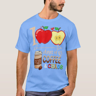 T-shirt 100 Jours De Café Et Chaos