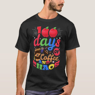 T-shirt 100 Jours De Café Et Thé De L'École Primaire De Ch