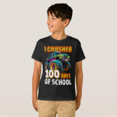 T-shirt 100 Jours De Camion Monster 100E Jour De Scho (Devant entier)