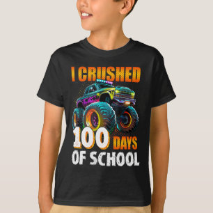 T-shirt 100 Jours De Camion Monster 100E Jour De Scho