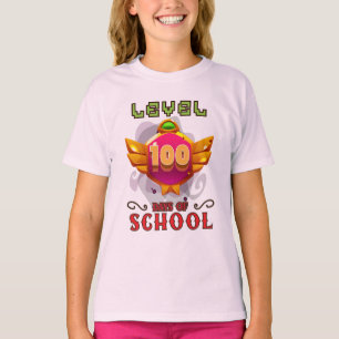 T-shirt 100 Jours De Chemise D'École  100e jour Enseignant