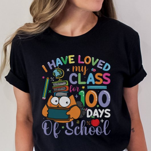 T-shirt 100 Jours De Chemise Enseignante