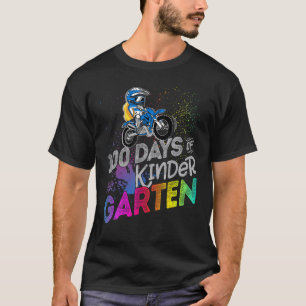 T-shirt 100 Jours De Cinéma Rider Dirt Vélo Sac À Dos