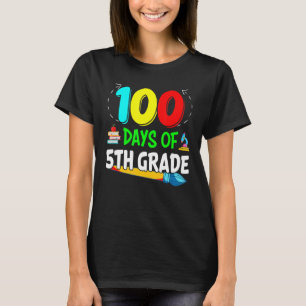 T-shirt 100 Jours De Cinquième Année Bonne 100E Jour D'Éco