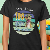 T-shirt 100 Jours de Dinosaure Enseignant