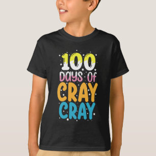T-shirt 100 Jours De Fou Fou Professeur 100e Jour d'École