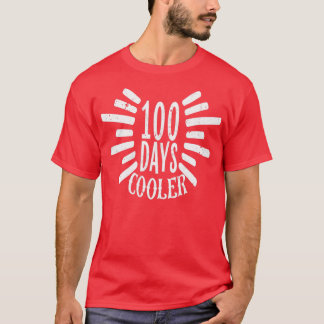 T-shirt 100 Jours De Glacière Scolaire 100 Jours