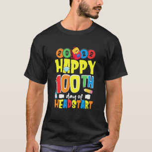 T-shirt 100 Jours de Headstart Écoliers Enseignants Enfant