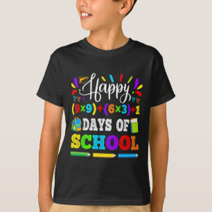 T-shirt 100 Jours De L'École 100ème Équipement Math Enseig