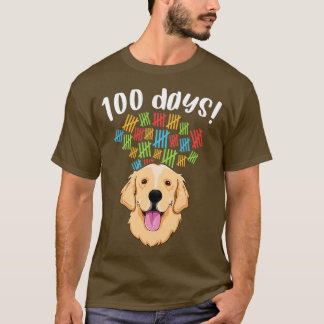 T-shirt 100 Jours de l'école Costume garçon fille chien Go