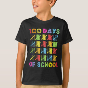 T-shirt 100 Jours de l'école Enfants 100e Jour de l'école