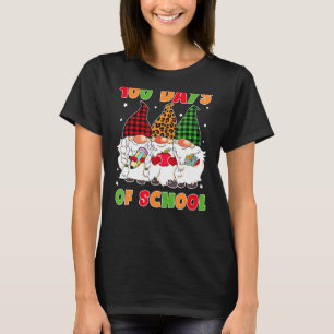 T-shirt 100 Jours De L'École Joyeux 100E Jour De Gnome De 