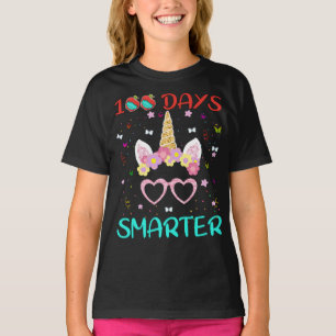 T-shirt 100 Jours de l'école Unicorn filles costume