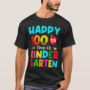 T-shirt 100 Jours De Maternelle 100E Jour D'École