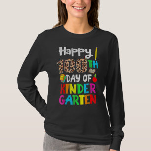T-shirt 100 Jours De Maternelle Joyeux 100E Jour De L'Écol