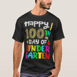 T-shirt 100 Jours De Maternelle - Joyeux 100E Jour De Scho