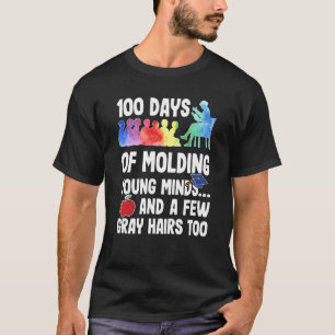 T-shirt 100 Jours de moulage des jeunes esprits Un bourrea