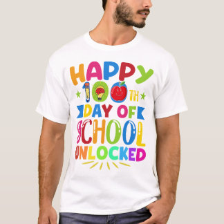 T-shirt 100 Jours De Pré K - Joyeux 100E Jour De L'École