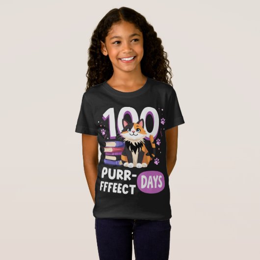 T-Shirt 100 Jours de scolarité (Devant entier)