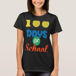 T-shirt 100 Jours De Tennis Scolaire 100 Jours Plus Smarte
