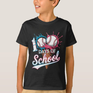 T-shirt 100 Jours De Vente D'École J'Ai Touché 100 Jours D