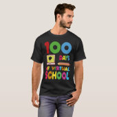T-shirt 100 Jours De Virtual School 2023 (Devant entier)