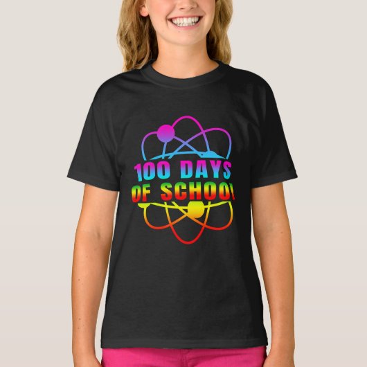 T-Shirt 100 JOURS D'ÉCOLE (Devant)