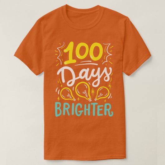 T-shirt 100 jours d'école (Design devant)