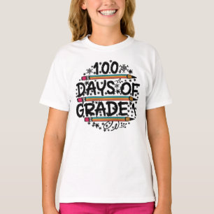 T-SHIRT 100 JOURS D'ÉCOLE.                      