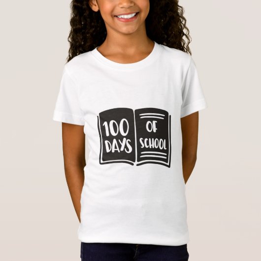 T-Shirt 100 jours d'école (Devant)