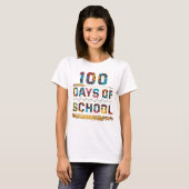 T-shirt 100 jours d'école (Devant entier)