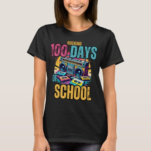 T-shirt 100 jours d'école (Devant)