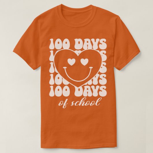 T-shirt 100 jours d'école 1 (Design devant)