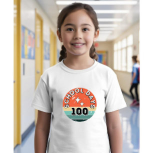 T-shirt 100 jours d'école, 100 jours de classe