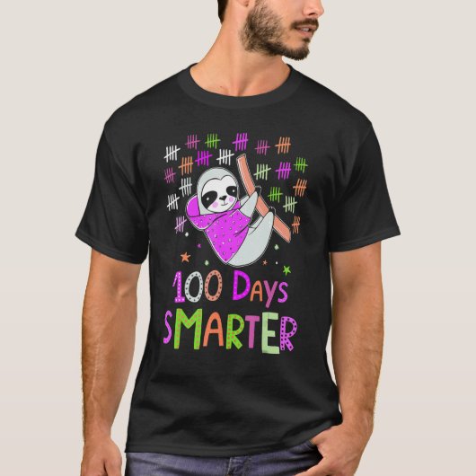 T-shirt 100 Jours D'École 100 Jours Fêter Le 100E Jour De (Devant)