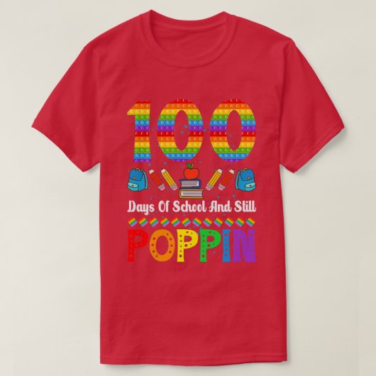 T-shirt 100 Jours D'École 105 (Design devant)