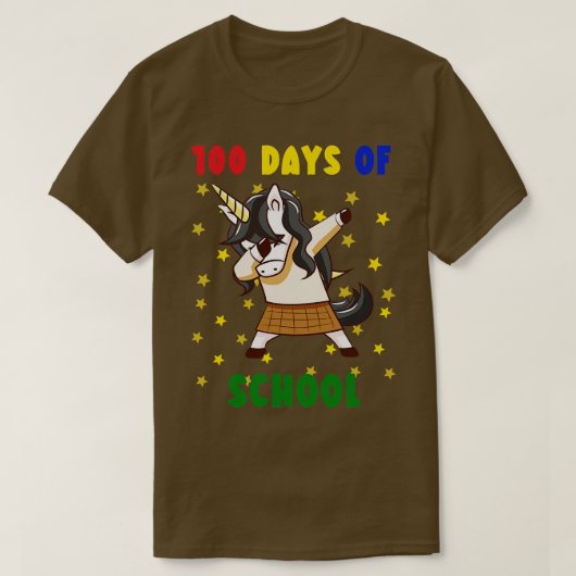 T-shirt 100 Jours D'École 2 (Design devant)