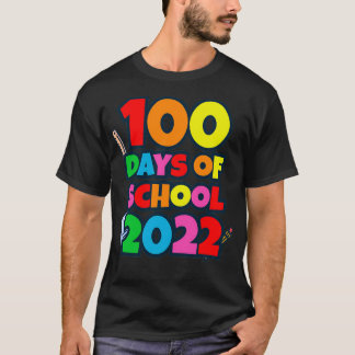 T-shirt 100 jours d'école 2022 2