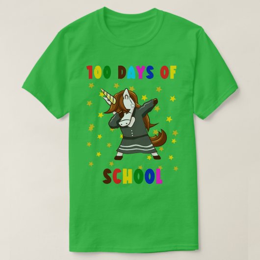 T-shirt 100 Jours D'École 6 (Design devant)